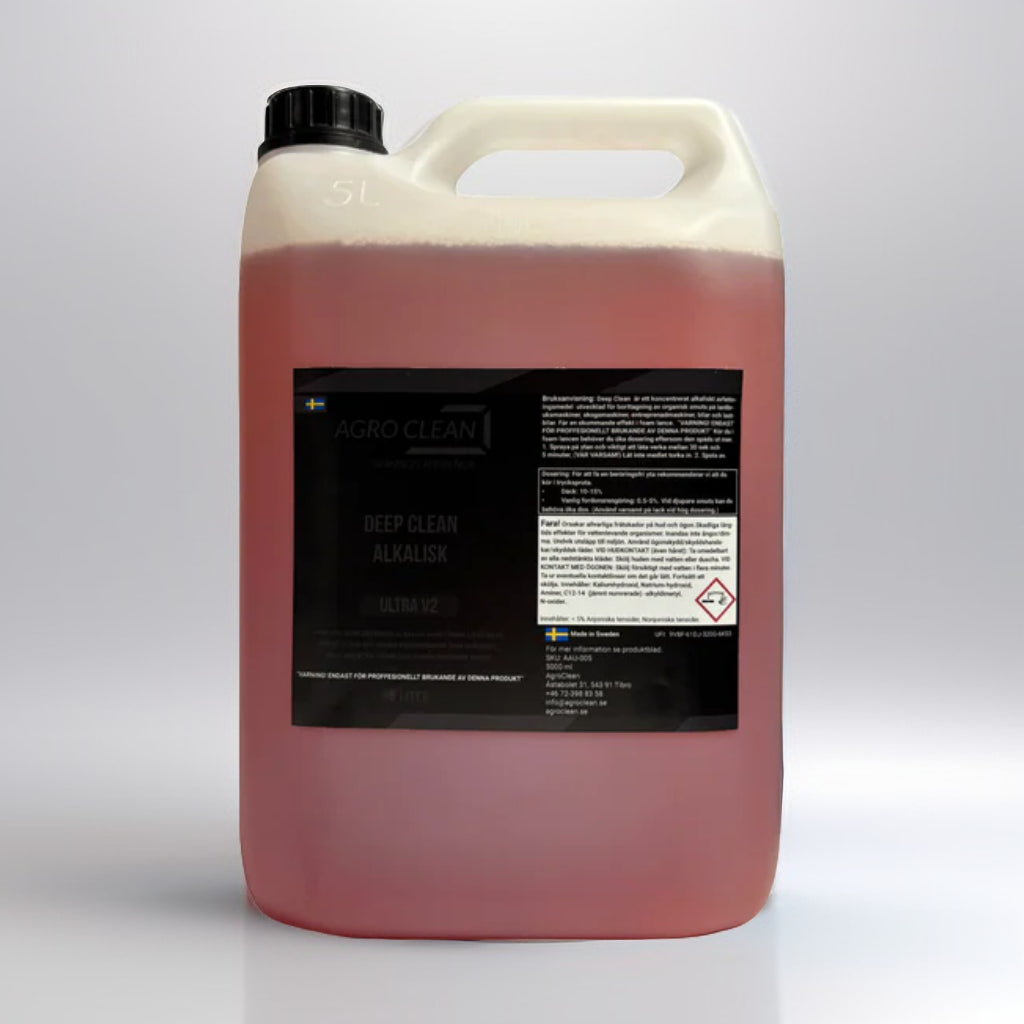 Deep Clean Ultra V2 - Alkalisk Avfettning - 5L