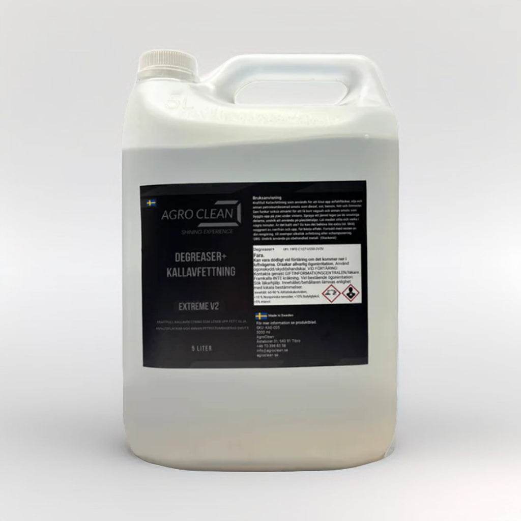 Degreaser+ - Extreme V2 - Kallavfettning - 5 Liter