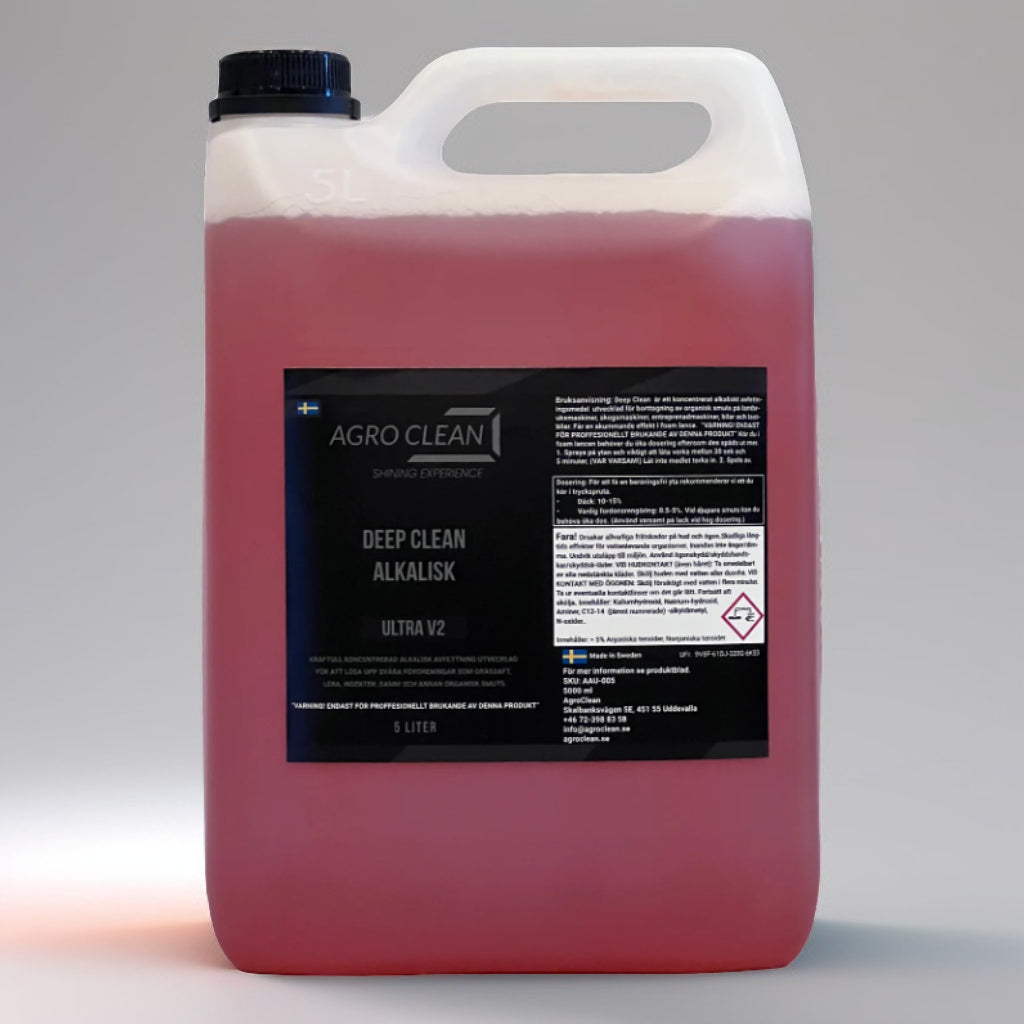 Deep Clean Ultra V2 - Alkalisk Avfettning - 5L