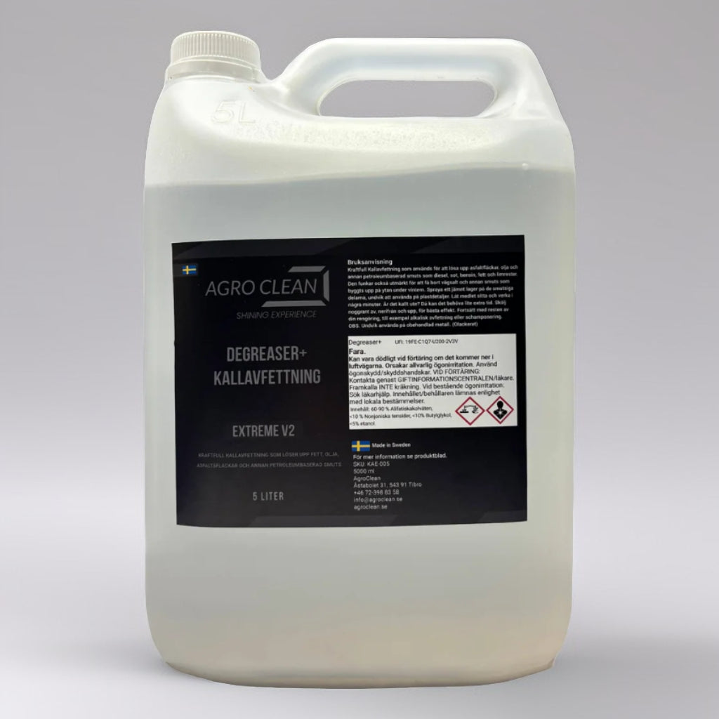 Degreaser+ - Extreme V2 - Kallavfettning - 5 Liter